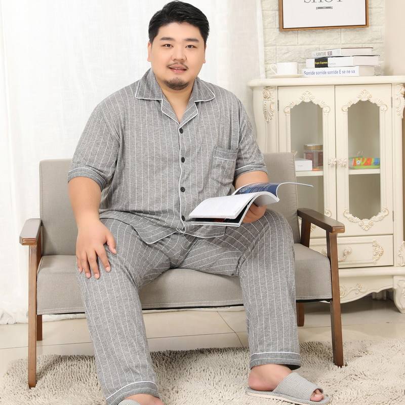 Men's Cotton Casual Pajama Set