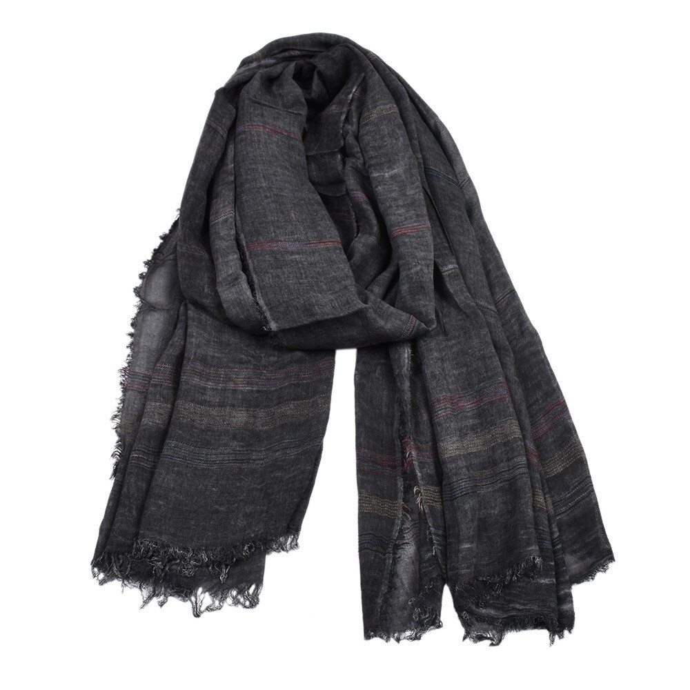 Men's Cotton and Linen Scarf