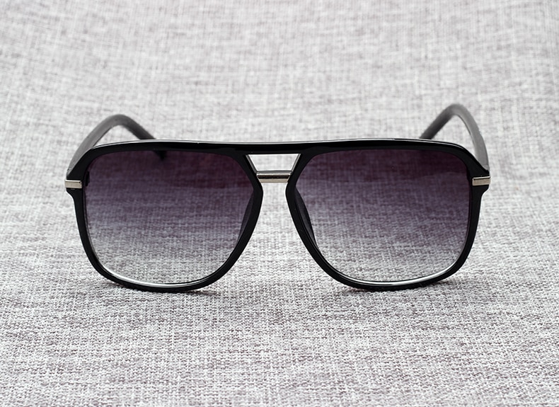 Men's Square Style Gradient Sunglasses