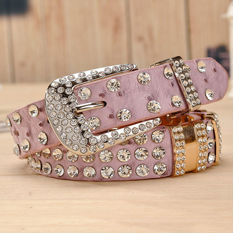 Women's Rhinestone Belts