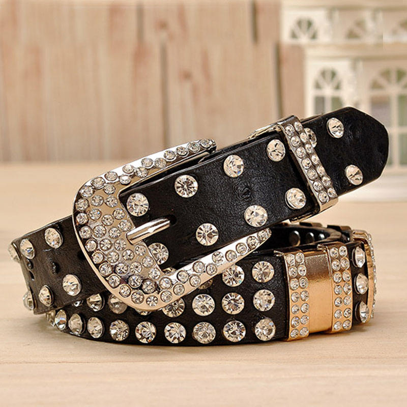 Women's Rhinestone Belts