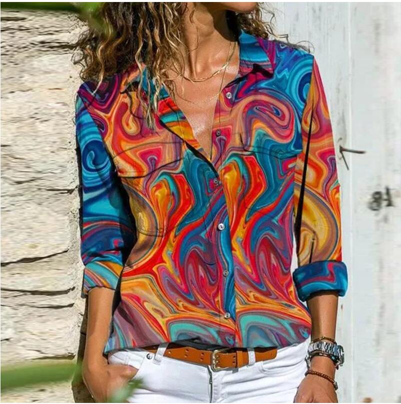 Women's Abstract Print Shirt