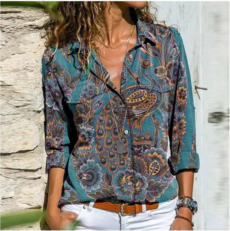 Women's Abstract Print Shirt