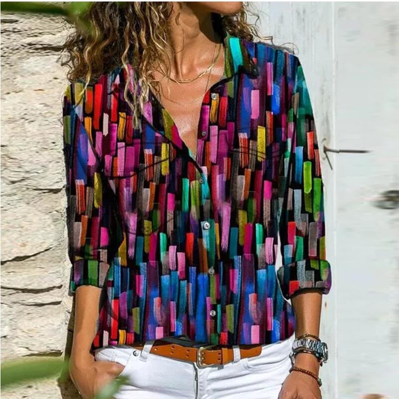 Women's Abstract Print Shirt